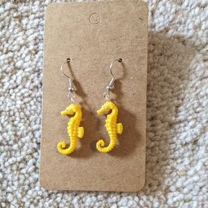 Seahorse earrings